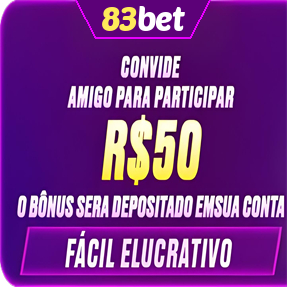 83bet Indique amigos para receber um bônus